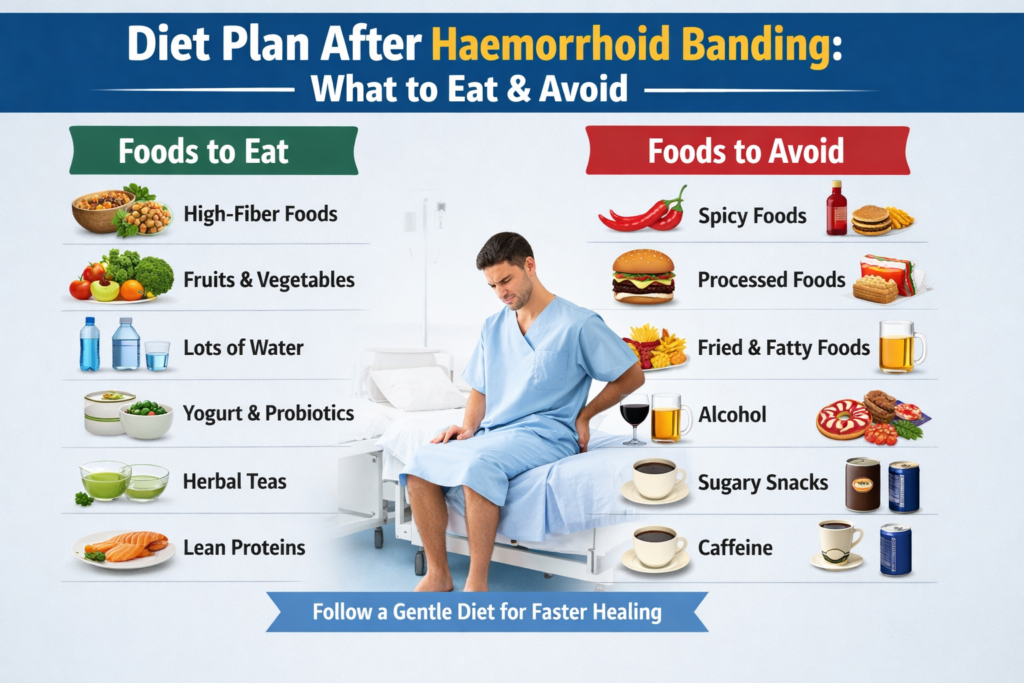 Best diet plan after haemorrhoid banding