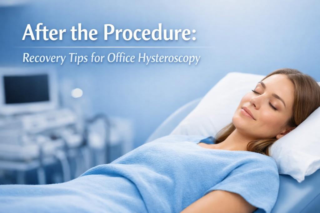 Recovery Tips for Office Hysteroscopy